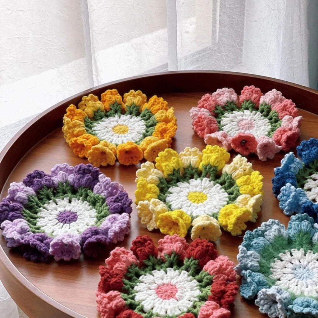 bellflower coaster pattern