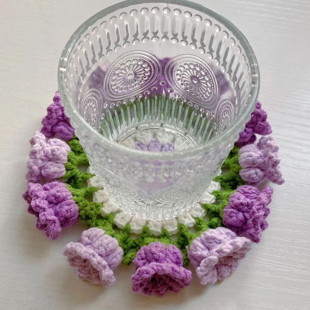 bellflower coaster pattern
