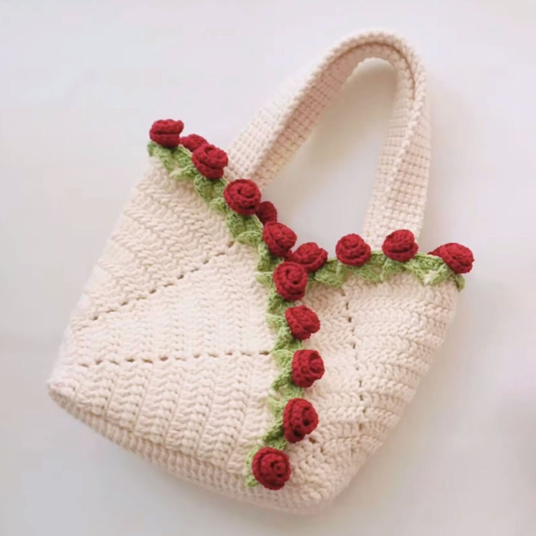 rose garden bag pattern
