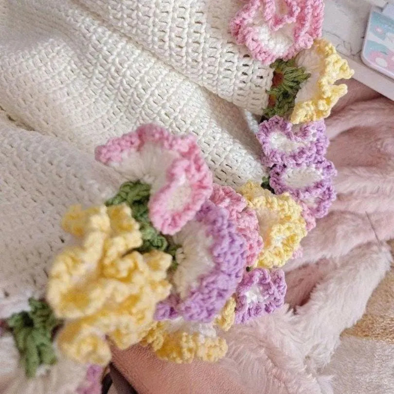 carnation blanket pattern