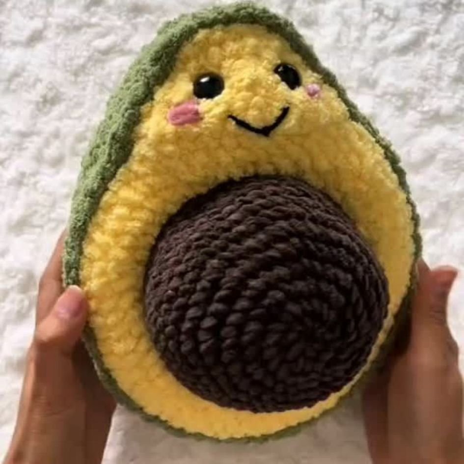 avocado toy crochet pattern