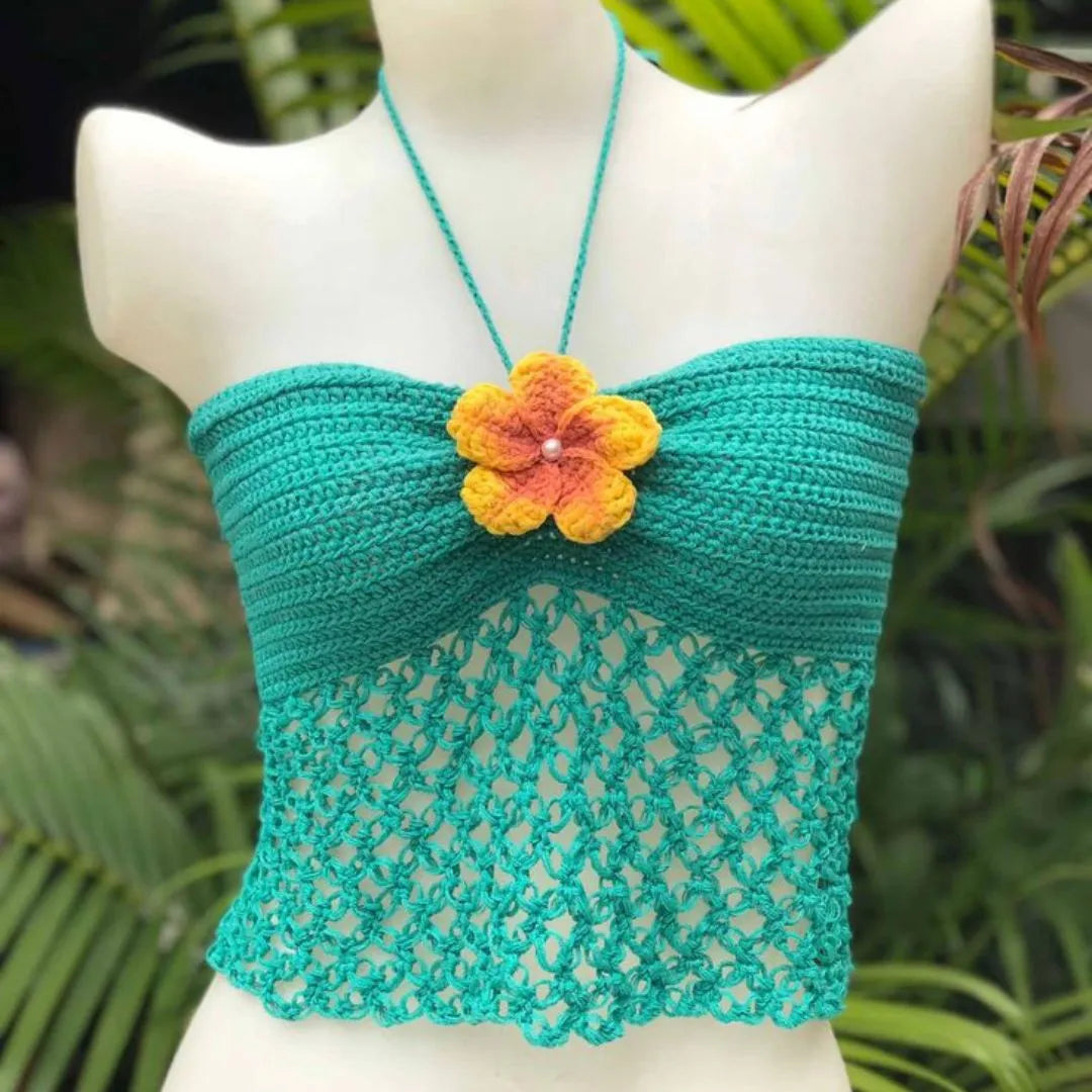 hibiscus top crochet pattern