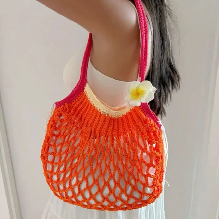frankston market crochet bag