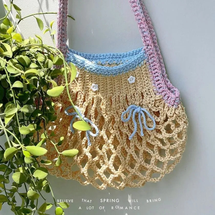 frankston market crochet bag