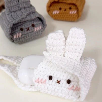 miffy airpod case crochet pattern