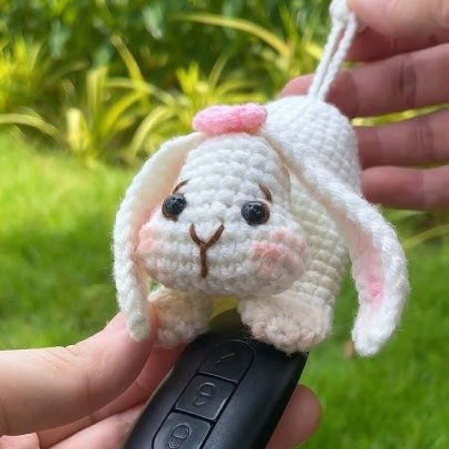 bunny key holder pattern